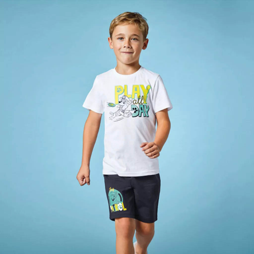 ست تی شرت و شلوارک پسرانه Nickelodeon