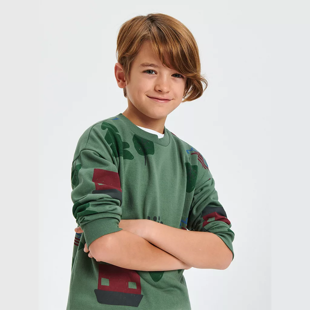 سویشرت تو کرکی Sinsay