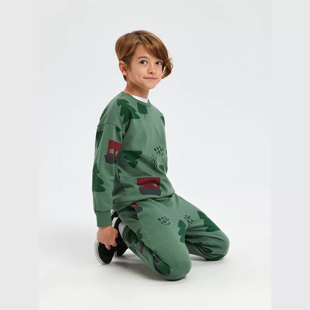 شلوار اسلش توکرکی Sinsay