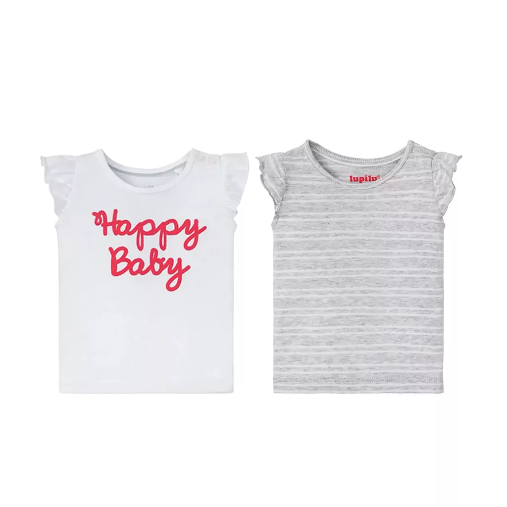 پک تی شرت نوزادی Lupilu