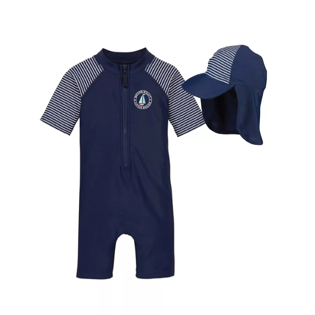 مایو یک تکه با کلاه Alive