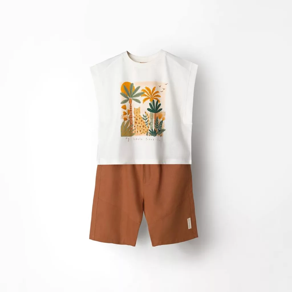 ست تی شرت و شلوارک بچگانه آکو AKU