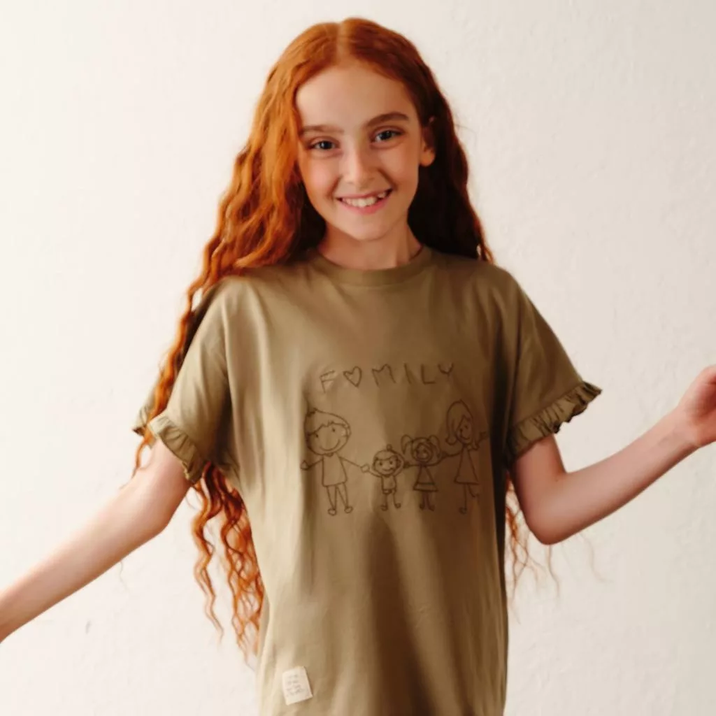 تی شرت دخترانه برند آکو Ako