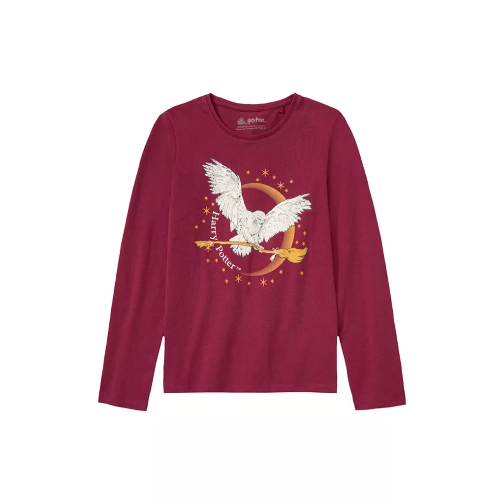 ست بلوز و شلوار رنگ زرشکی هری پاتر harry potter