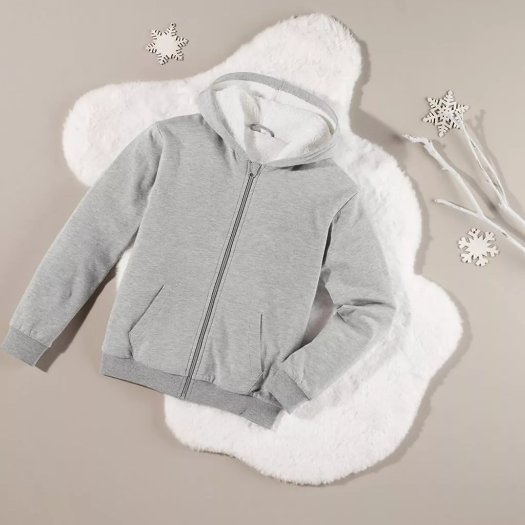 سویشرت کلاه دار طوسی پپرتس pepperts