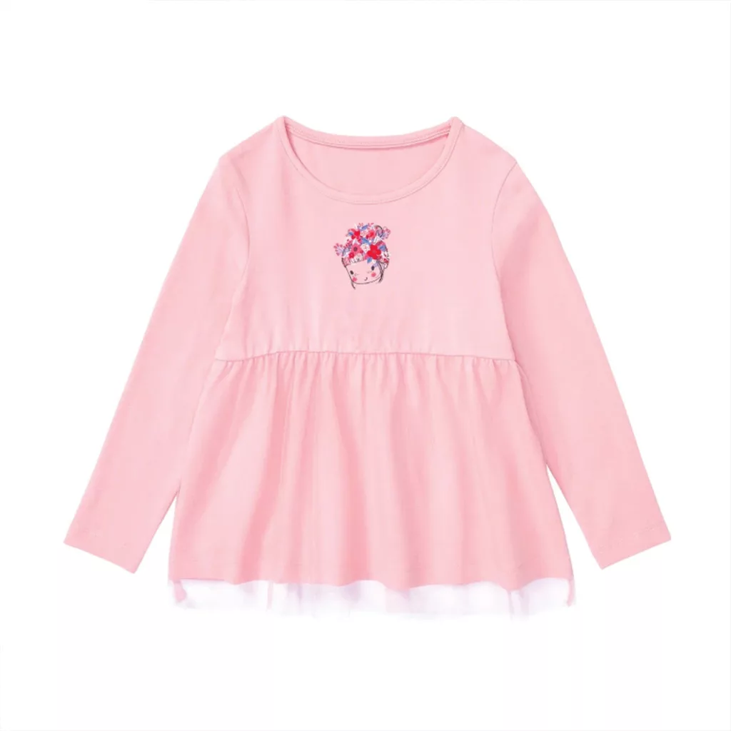 بلوز مجلسی توردار دخترانه لوپیلو