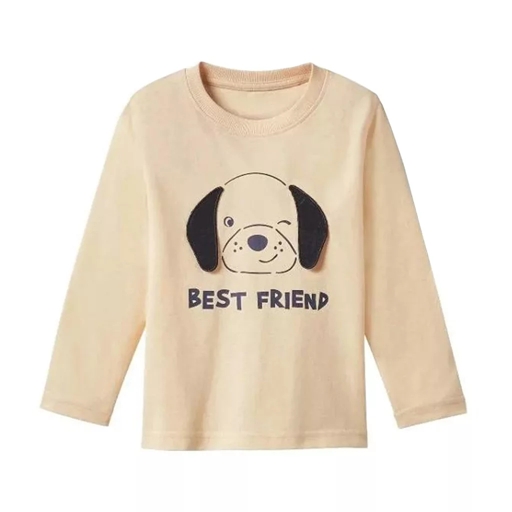 بلوز نخی طرح سگ لوپیلو