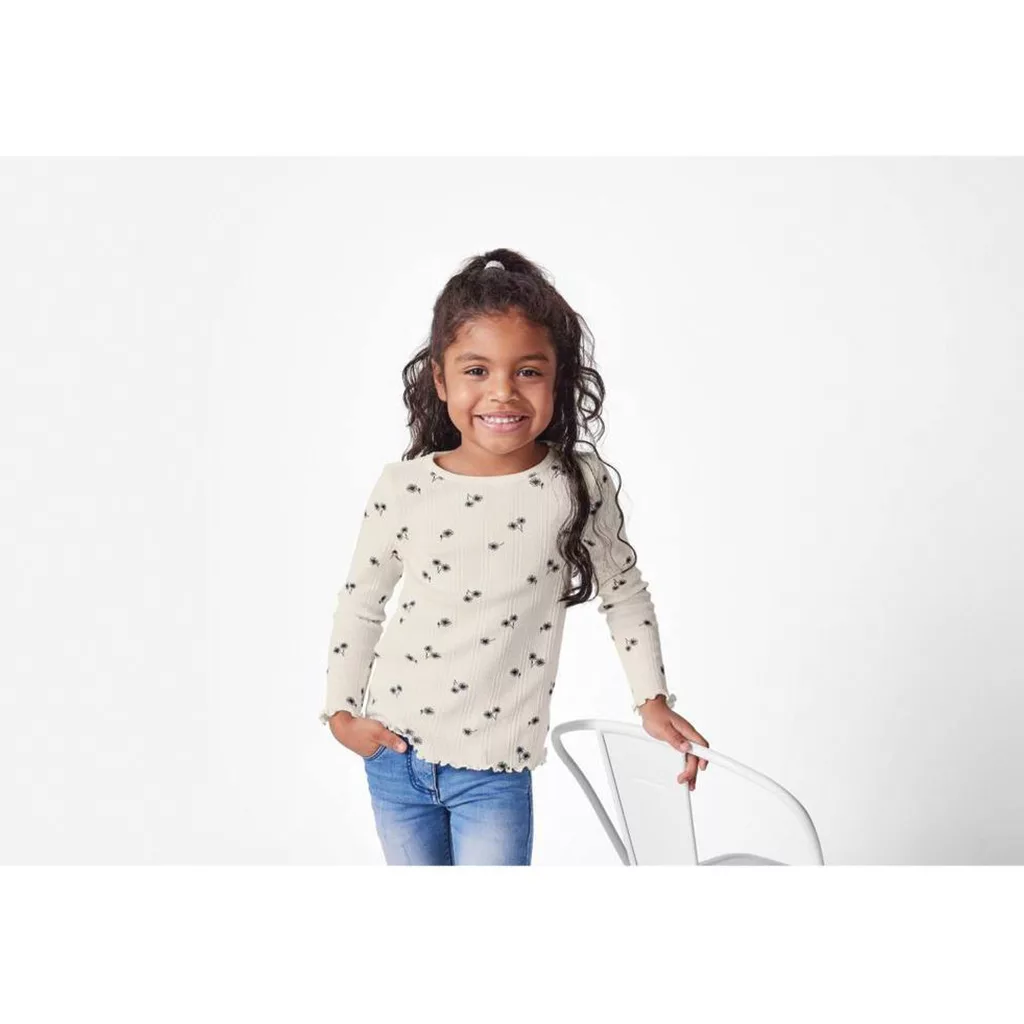 بلوز بهاره دخترانه گلدار لوپیلو