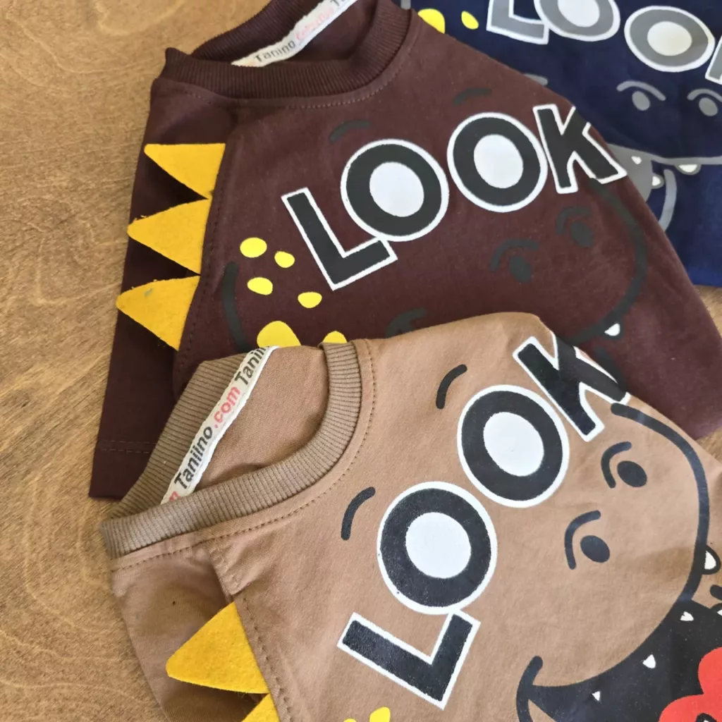 تیشرت شلوارک اژدها Look سایز 35 تا 45 کد 6760