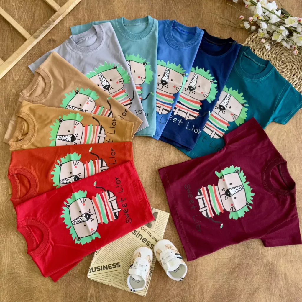 تیشرت تک شیر sweet lion سایز 35 تا 45 کد 6316