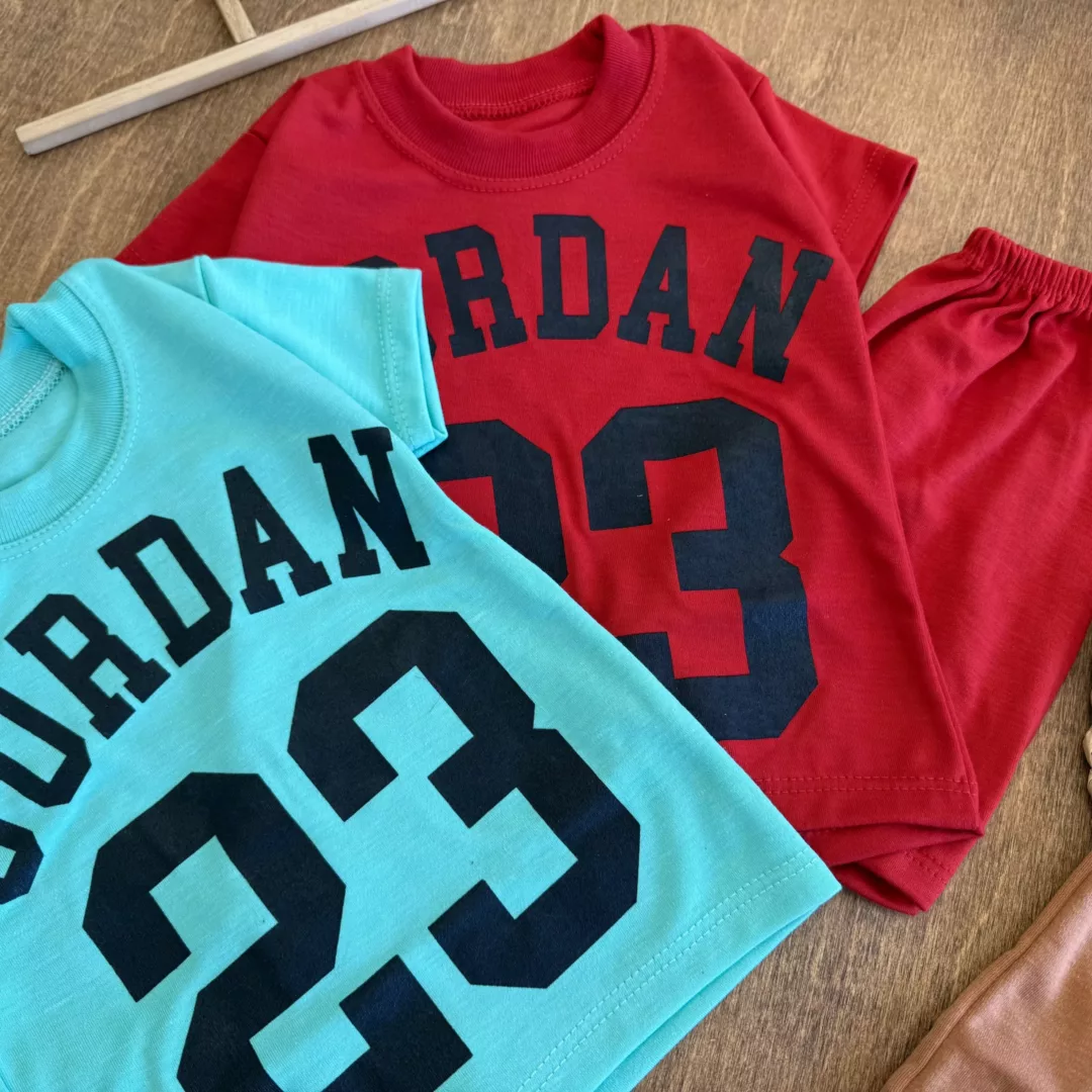 تیشرت شلوارک Jordan 23 سایز ۴ تا ۶ کد 6497