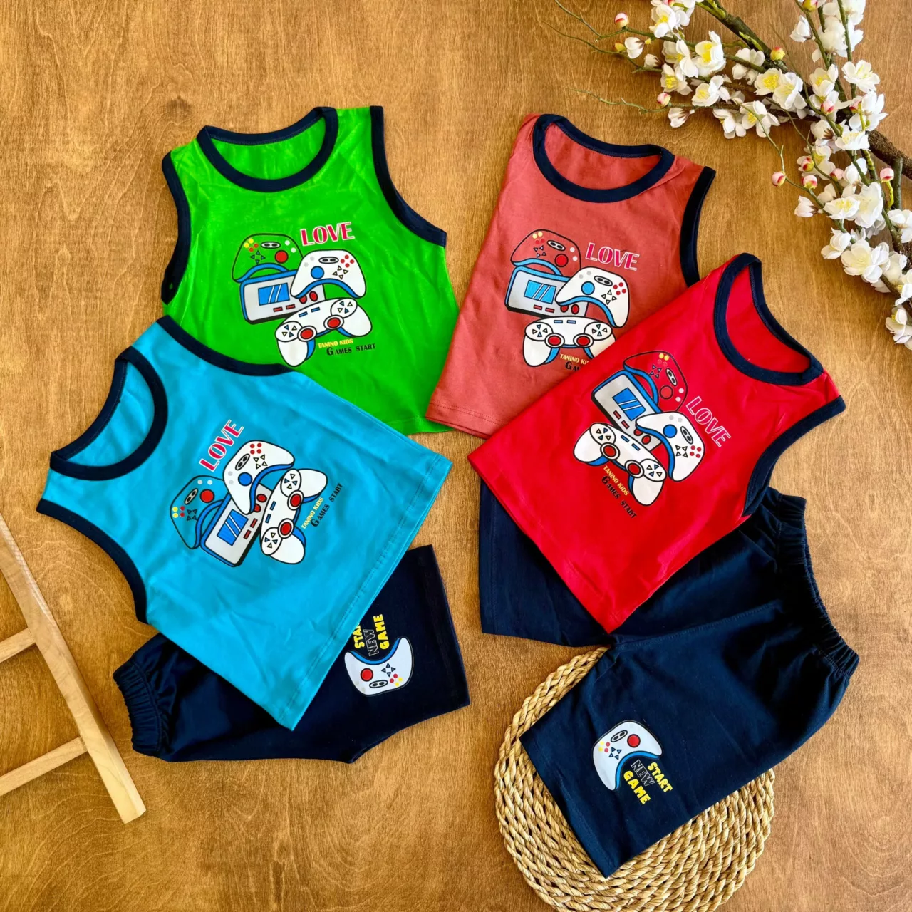 تاپ شلوارک START GAMES سایز 30 تا 45 کد 6555