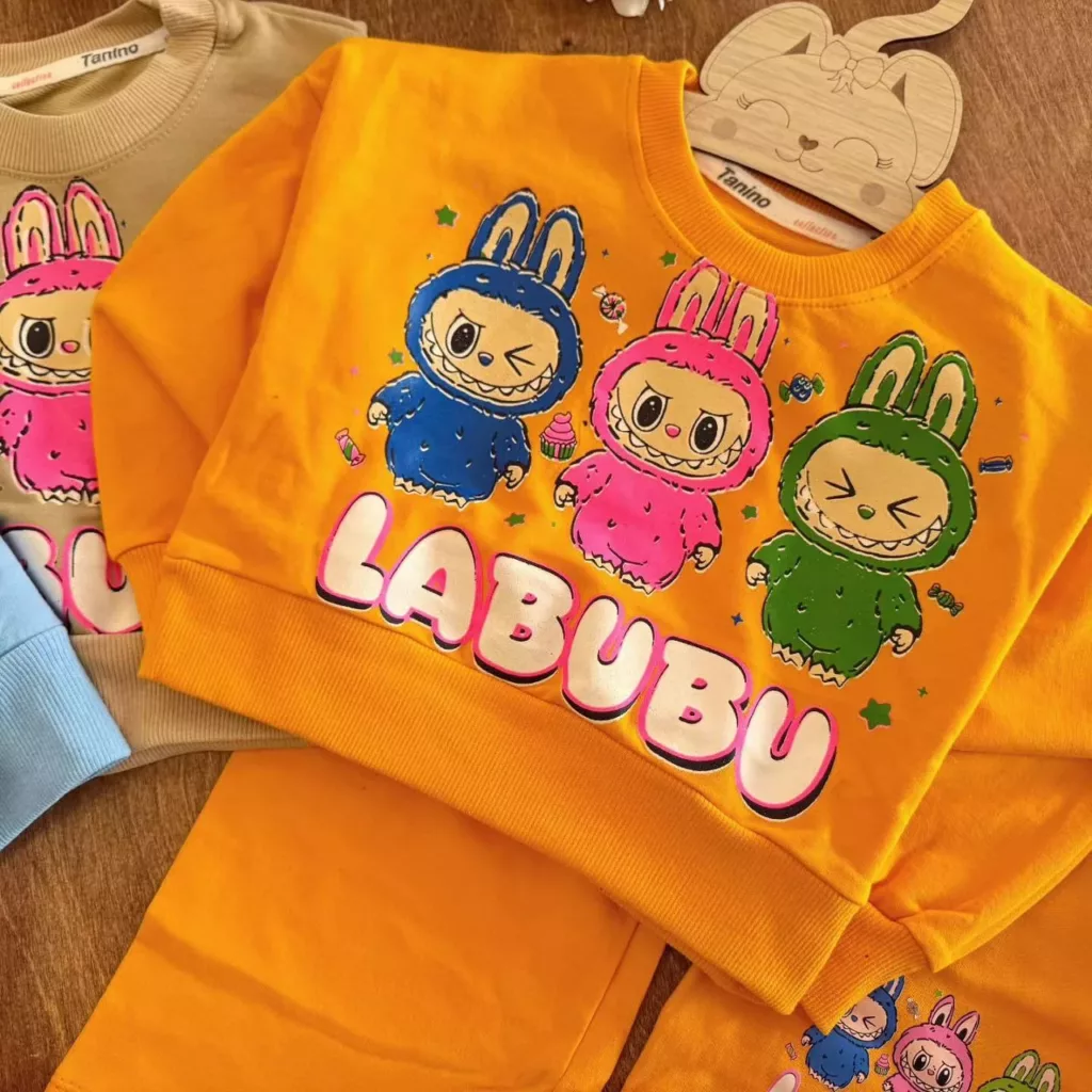 کراپ شلوار لبوبو Labubu سایز ۴۰،۴۵ کد ۵۳۷۲