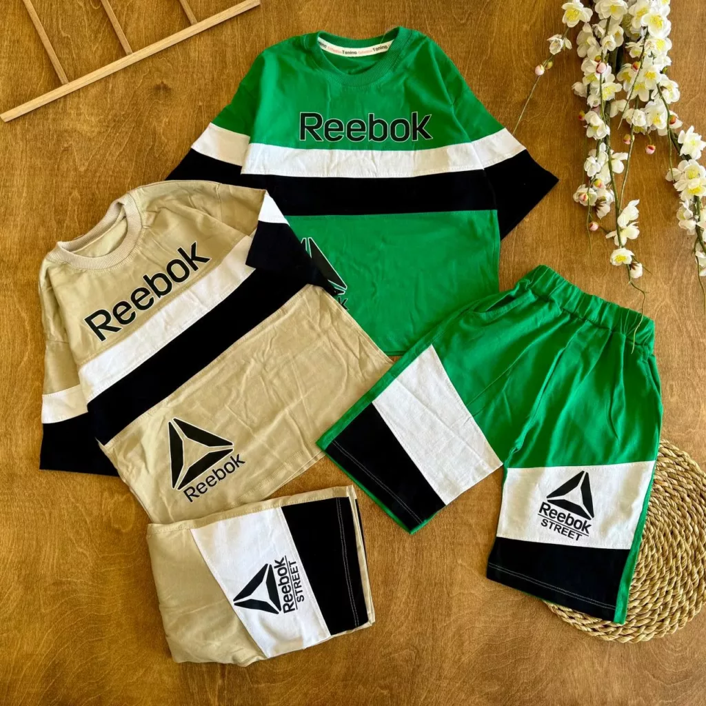 تیشرت شلوارک طرح REEBOK سایز 45 تا 60 کد 6531
