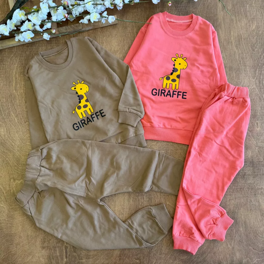 بلوز شلوار زرافه Giraffe سایز 40،45 کد 6911