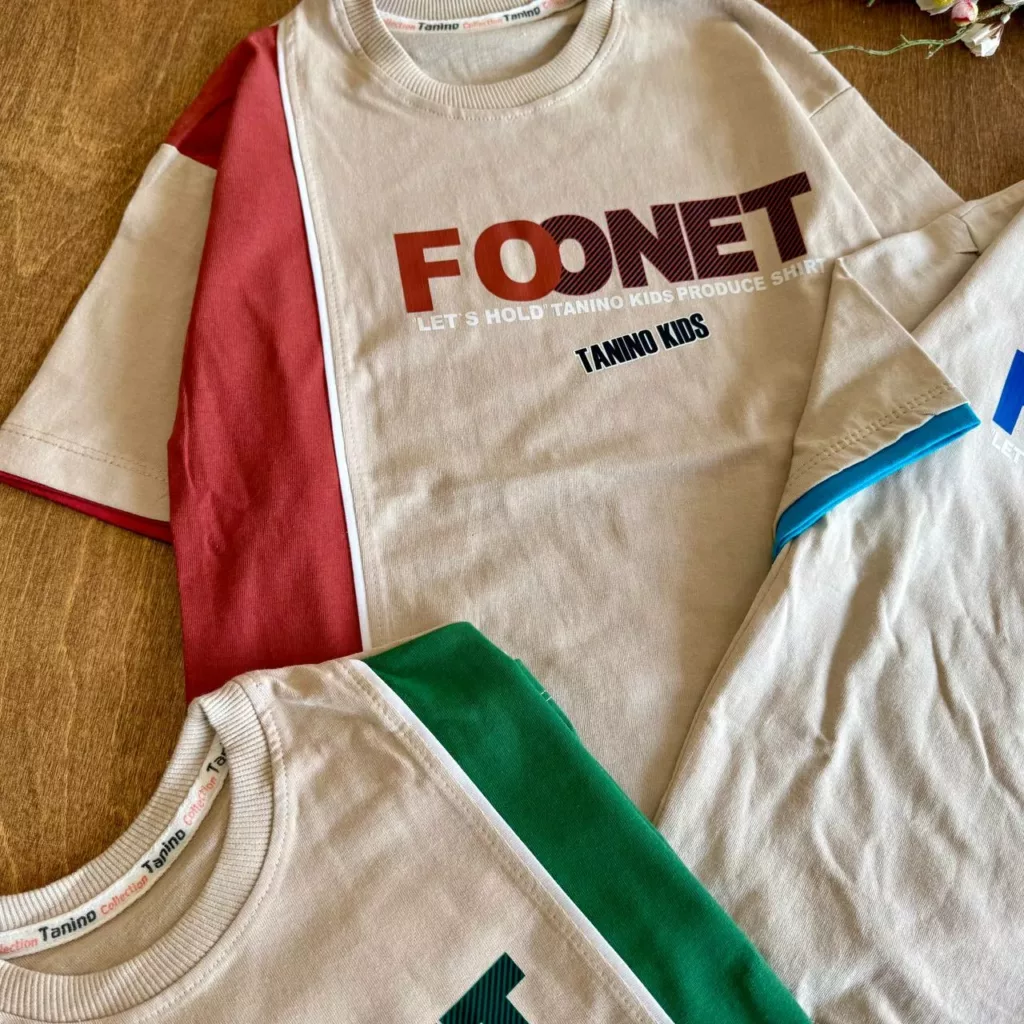 تیشرت شلوارک FOONET سایز 50 تا 65 کد 6536