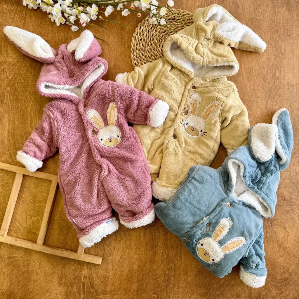 سرهمی مخمل خرگوش Bunny سایز 1،2  کد 6931